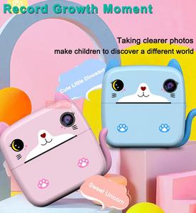 Imprimante thermique, appareil photo selfie, appareil photo instantané pour enfants, appareil photo numérique instantané, papier d'impression pour enfants - Product Image 6