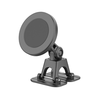 Support magnétique pour téléphone super puissant 360° °   Support de téléphone flexible et rotatif pour tableau de bord de voiture avec adhésif 3M mains libres