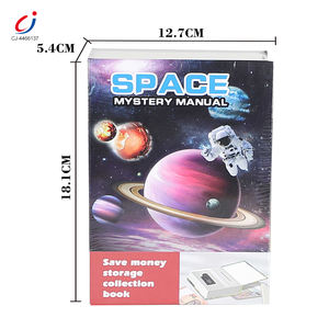 Chengji enseignement enfants économiser investir tirelire espace thème livre tirelire mot de passe Portable petit livre sûr pour les enfants - Product Image 5