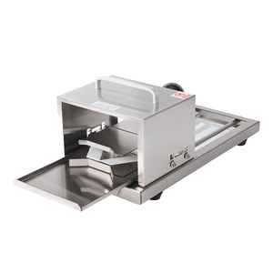 เครื่องปิ้งขนมปังเบอร์เกอร์ลดราคา เครื่องทำเบอร์เกอร์แบบใช้มือ  เครื่องหั่นขนมปังสแตนเลสเชิงพาณิชย์  เครื่องตัดเบเกิลเบอร์เกอร์ - Product Image 4