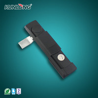 Poignée de porte Kunlong, système de verrouillage multipoints, série de poignées pliantes à bascule