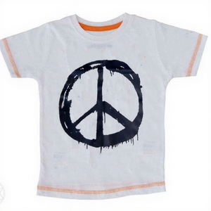 oem design factory direct <b>cheap</b> kids boys t shirt screen printed Quality Assurance short sleeve kids tshirt bamboo cotton sale - Product Image 1