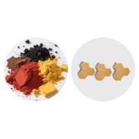 Pigment de fer jaune en poudre, pour brique à ciment, 313 fe229, prix en poudre
