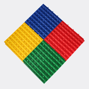 Dalles de sol emboîtables en PP robustes 40x40cm pour lavage automobile, atelier de detailing, garage, tapis de drainage haute capacité - Product Image 3