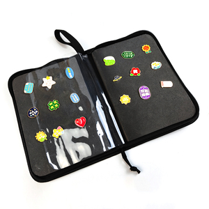 Ve áo túi Pin Mang trường hợp danh hiệu mảng trường hợp <span class=keywords><strong>pins</strong></span> Bộ sưu tập lưu trữ tổ chức trường hợp du lịch Trâm pin hiển thị Túi - Product Image 2