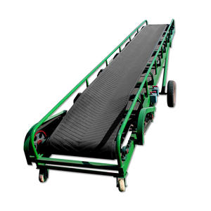 Tahıl/patates için Baisheng tarım mobil konveyör kauçuk bant-ayarlanabilir hız kolay taşıma - Product Image 1