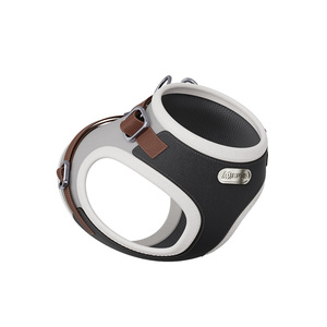 Arnés de Perro de Cuero de Lujo de Diseño OEM, Arnés de Correa para Mascotas Resistente y Personalizado, Sin Escape, con Colores Modernos - Product Image 6