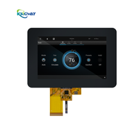 Panel tampilan Lcm layar sentuh kapasitif semua sudut pandang Ips transmitter Lcd ukuran kustom untuk Medis