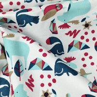Tissu sergé imprimé personnalisé de haute qualité 245 GSM, extensible et rigide, 98 % coton, 2 % élasthanne, idéal pour les textiles de maison et les vêtements - Jupes, manteaux