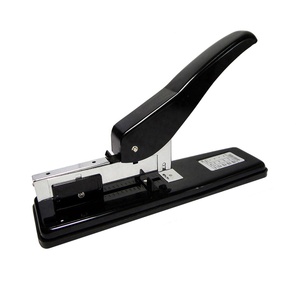 <span class=keywords><strong>Agrafeuse</strong></span> professionnelle de bureau, format A4, noire, 23/6-23/13, 100 pages, <span class=keywords><strong>agrafeuse</strong></span> manuelle robuste pour papiers - Product Image 1