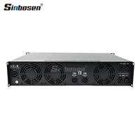 Amplificateur de réseau DSP SR2-4500 professionnel 2 canaux pour DJ, amplificateur de cinéma maison pour caissons de basses