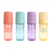 Flacons de lotion pour le corps en plastique PET vides de luxe personnalisés de 60 ml, 90 ml, 250 ml avec pompe pulvérisateur pour les soins de la peau