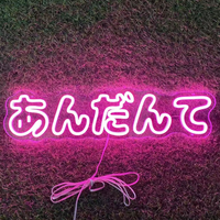Enseigne néon LED acrylique personnalisée avec logo, design gratuit, étanche IP65, multicolores, contrôle par télécommande/application, pour publicité, bars et entreprises