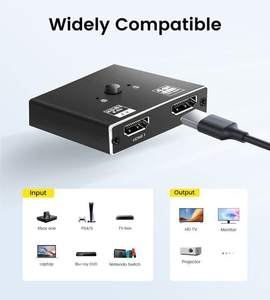 Conmutador HDMI 8K 60HZ HDCP HDMI 2.1, Adaptador 1x2 2x1, Convertidor Bidireccional 2 en 1 Salida - Product Image 5