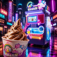 Máquina Expendedora Automática de Helado Suave Red Rabbit de 12L con Pantalla Táctil, Pago Rápido en Efectivo/Tarjeta y Monitoreo Remoto de Ventas