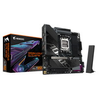 Motherboard Gaming B850M AORUS ELITE M ATX DDR5 WiFi untuk Komputer Desktop, RAM Maksimal 256GB, Dual Channel, Soket AM5, PCIe5.0, Baru