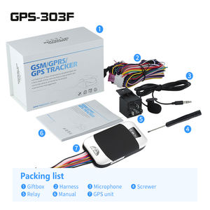 Rastreador GPS GSM GPRS Coban GPS 303G <span class=keywords><strong>con</strong></span> Alarma de Puerta, Alarma ACC, Alarma de Vibración, Inmovilizador de Motor para Automóvil - Product Image 5