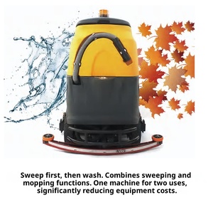 Máquina Fregadora de Suelos, Autolavadora, Robot de Limpieza Eléctrico de 36V, Fregadora Giratoria, Cepillo para Limpiar Azulejos, <span class=keywords><strong>Barredora</strong></span> de Suelos - Product Image 1