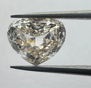 Anillo de Diamante Cultivado en Laboratorio, Corte Excelente, Forma de Corazón, Anillos de Novia Únicos, Joyería Fina Artística - Product Image 5