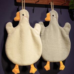 Lingettes absorbantes super absorbantes en forme d'oie mignonne à suspendre, lingettes de cuisine, lingettes pour enfants, usage domestique - Product Image 3