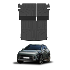 Set Completo Premium di Tappetini Impermeabili per Bagagliaio in TPE per <span class=keywords><strong>KONA</strong></span> 24+, Jetta, Bora, Venza - Facile Installazione, Per Tutte le Stagioni - Product Image 1
