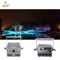 Le laser professionnel RVB IP65 15w de D7 10W RVB d'étape de disco imperméabilisent le laser