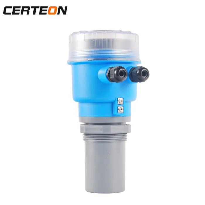 4-20mA Diesel Fuel Water Tank Digitale Niveau Zender Gauge Indicator Meter Ultrasone Niveau Sensor