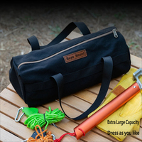 Sac à outils robuste personnalisé avec logo pour atelier et camping en plein air, sac de transport portable, pochette organisatrice pour piquets