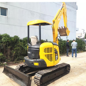 Mini-excavatrice hydraulique Komatsu 35, design compact, utilisation flexible, faible bruit, protection de l'environnement, bonne économie de carburant. - Product Image 3