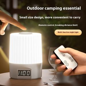 ไฟกลางคืนห้องนอนทันสมัยปรับแต่งได้ ตัวโคมทำจาก ABS ไฟ LED สมาร์ทโฮม สำหรับให้นมลูก ช่วยให้หลับสบาย ควบคุมด้วยรีโมท ป้องกันดวงตา - Product Image 4