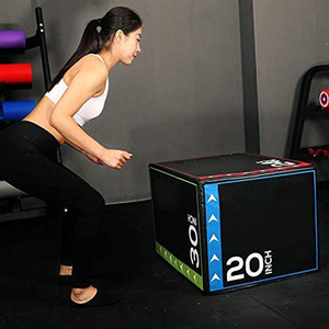 Box Pliometrico Morbido da Palestra per Fitness e Salti 3 in 1 in Schiuma Morbida - Product Image 4