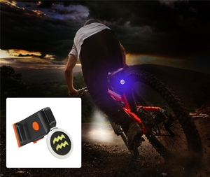 12 Chòm Sao LED Xe Đạp đuôi ánh sáng đặt ABSPC có thể sạc lại pin IPX6 không thấm nước xe đạp leo núi Xe đạp đường 6 đêm cưỡi - Product Image 6