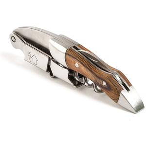 Wood Wine Opener Waiter Corkscrew With Wood Case For Home Bars