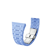 Tali Jam Tangan Keramik Warna Polos Model Terbaru untuk Jam Saku Swatch & AP Royal Pop Kolaborasi