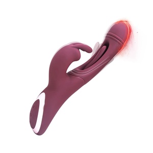 Silikon wasserdicht USB Powered Sexy Hohl zunge Kaninchen <span class=keywords><strong>Vibrator</strong></span> Erwachsene Produkte Orgasmus Masturbation Massage Stick Adult Toy - Product Image 4