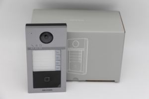 HIKオリジナルDS-KV8413-WME1(B) ビデオインターホンヴィラドアステーションQRコード/フェイス/指紋アクセス制御IP66保護 - Product Image 3