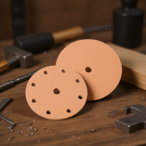 Disques de ponçage Ttake, disques abrasifs en corindon, grain 500, support Velcro pour applications de ponçage - Product Image 3