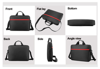 Personnalisable 14 15 16 pouces mallette pour ordinateur portable unisexe étanche mallette d'affaires sac à main pour hommes et femmes pratique pour le voyage