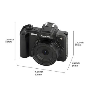 <span class=keywords><strong>Appareil</strong></span> <span class=keywords><strong>photo</strong></span> hybride <span class=keywords><strong>reflex</strong></span> numérique haute définition DC101 avec capteur CMOS, vidéo 4K/1080p, stabilisation électronique, filtre beauté et écran inclinable - Product Image 4