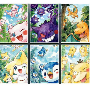 PY Wholesaler Fine Pokemoned Print Vending Machine Party Supplies Home and <span class=keywords><strong>Hotel</strong></span> Decoration Display Board Games - Product Image 2
