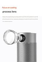 Projecteur intelligent DLP V3Q 750 lumens avec batterie intégrée, portable, Android 10, home cinéma
