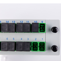 Module Répartiteur PLC à Fibre Optique 1x16 LGX, Cartouche de Cassette à Insérer SC/APC