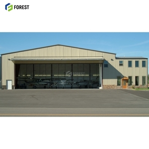 Hangar Prefabricado de Acero para Aviones con Revestimiento de Paneles EPS, Estructura de Rejilla de Gran Luz para Supermercados y Edificios de Oficinas - Product Image 6