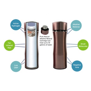 <span class=keywords><strong>PH</strong></span> riche 8.5-9.5 bouteille d'eau alcaline ioniseur alcalin filtre bouteille Nano tasse d'eau générateur d'hydrogène eau - Product Image 5