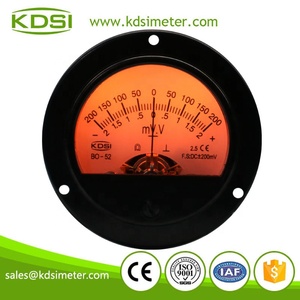 Bảng Điều Khiển Kim Tròn Đèn Nền Led BO-52 <span class=keywords><strong>DC</strong></span> +-200mV +-200mV/ 2V Thiết Kế Mới Đồng Hồ VU - Product Image 2