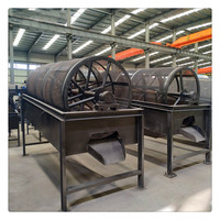 Tamis vibrant rotatif Machine pour sol Topsoil Quartz sable sciure de bois copeaux de bois Compost ver coulée tambour écran