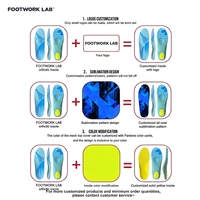 Semelles orthopédiques de soutien de la voûte plantaire, respirantes, pour la course et la marche, confortables, en PU + nylon, avec plaque en gel Poron, légères