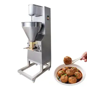Máquina comercial automática multifunción para albóndigas que forma bolas de pescado, Bola de carne, tienda de cantina, máquina batidora de albóndigas