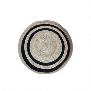 Nouveau Tapis en Jute Écologique Fait Main 2026, Motif Géométrique, Style Moderne, Tissage Plat, Antidérapant, Décoration de Salon, Nettoyage Localisé - Product Image 5
