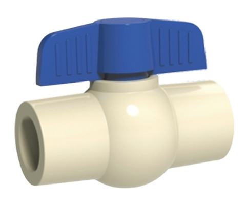 Compact CPVC Ball Valve ASTM Standard with T-handle